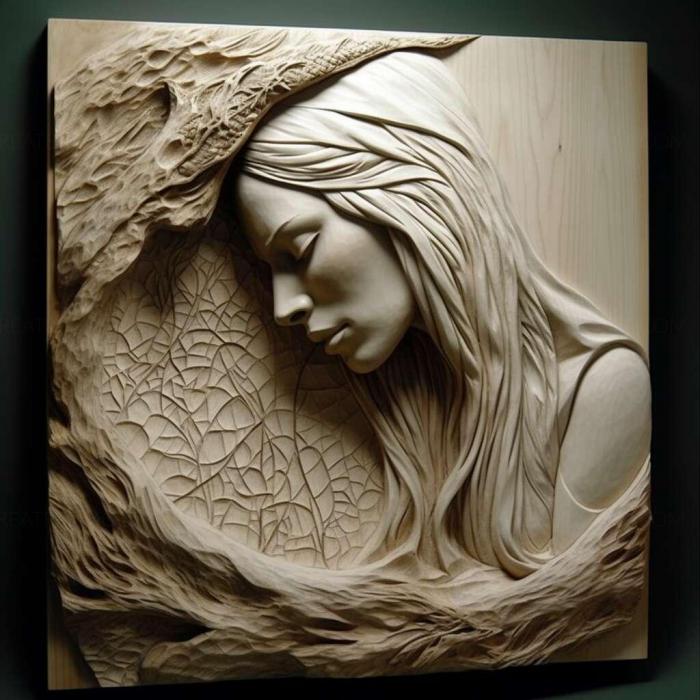 نموذج ثلاثي الأبعاد لآلة CNC 3D Art 